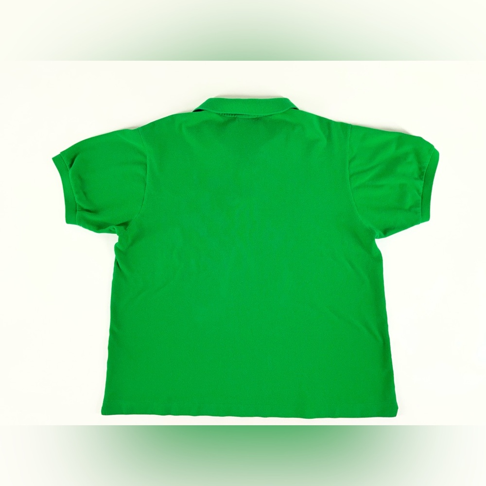 Lacoste Men's Green Cotton Polo Shirt Size 6 / XL Short Sleeve Classic Preppy - Picture 7 of 10